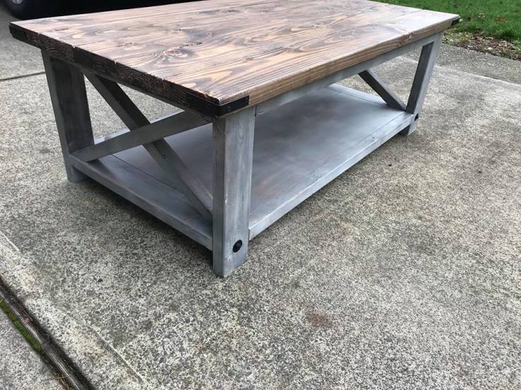 x Coffee Table Grey